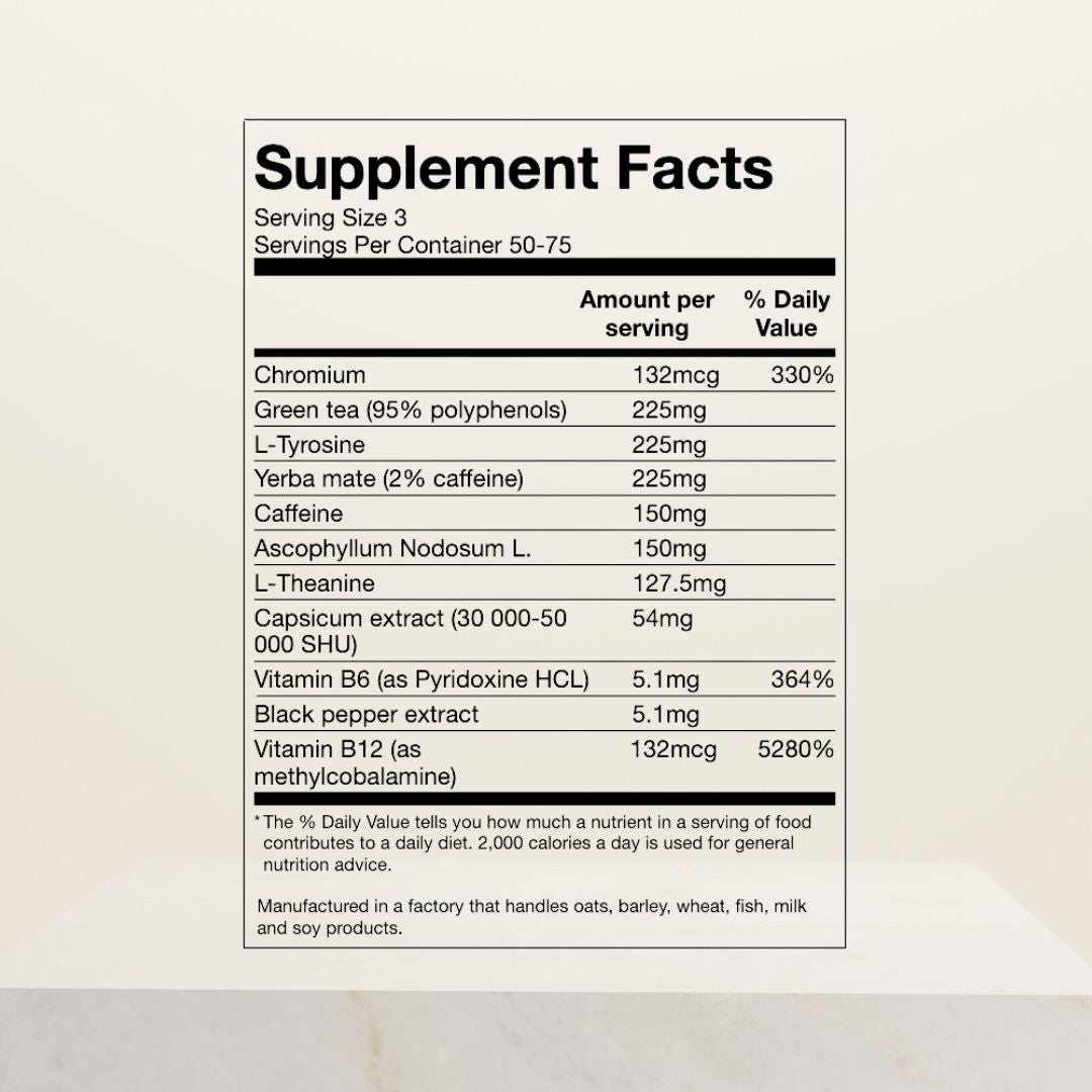 Bodyfat Burner | Snel afvallen, nu een nóg betere formule! | 150 Capsules