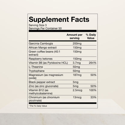 Bodyfat Burner Night | Afvallen als je slaapt | 150 Capsules