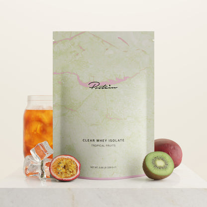 Clear Whey Eiwitpoeder | Verfrissend eiwitdrankje, vergelijkbaar met ice tea |  300 gr
