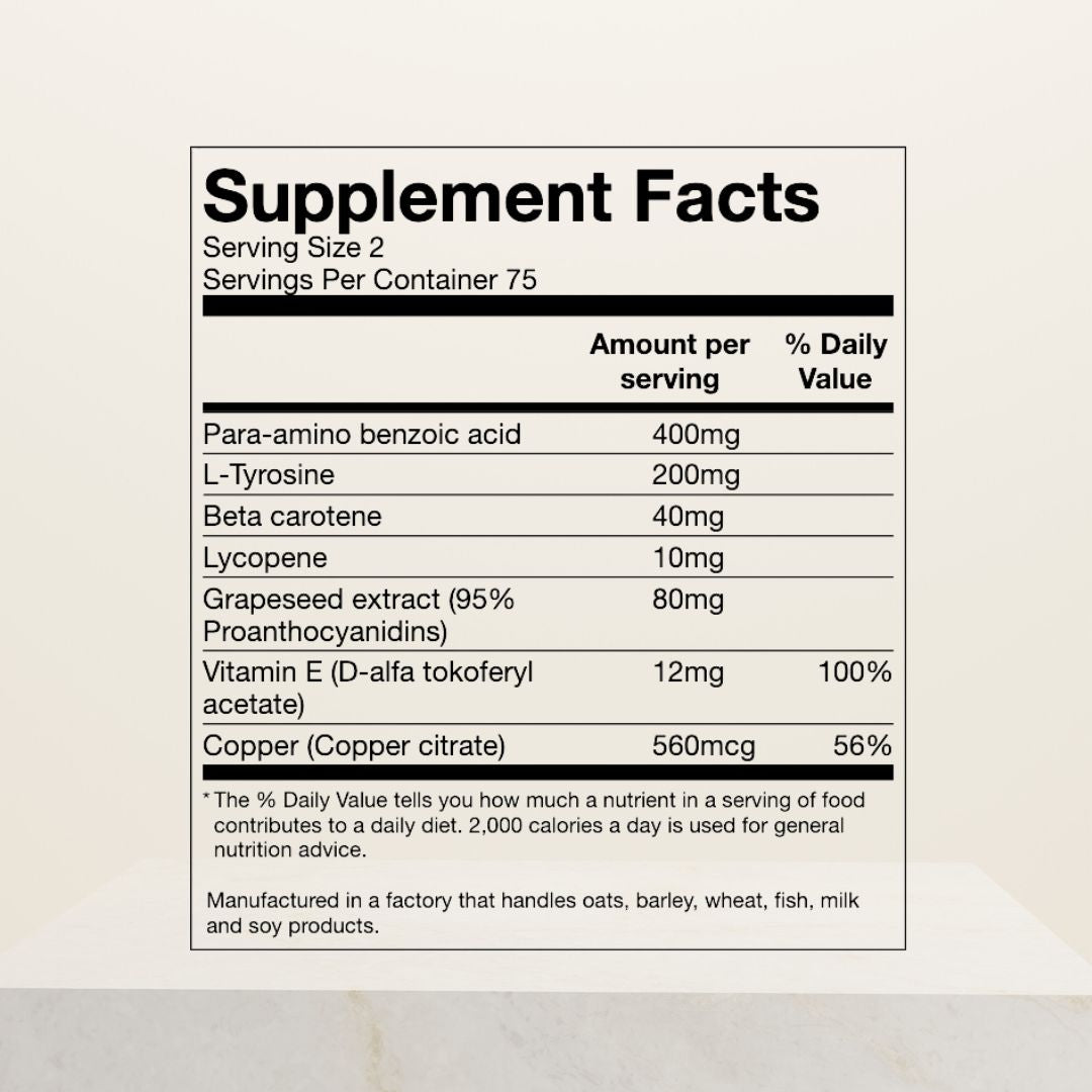 Self-Tanning |  Activeert en versnelt het bruiningsproces | 150 Capsules